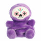 Aurora Spooky Palm Pals Sonia Sugar Skull Stuffed Animal - Fun Collectible Plush for Kids and mature-themed Collectors - Perfect for Halloween Decorations and Gifts - Purple 4.5 Inches