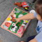 Melissa & Doug Farm Wooden Chunky Puzzle (8 Pcs) - Fsc Certified