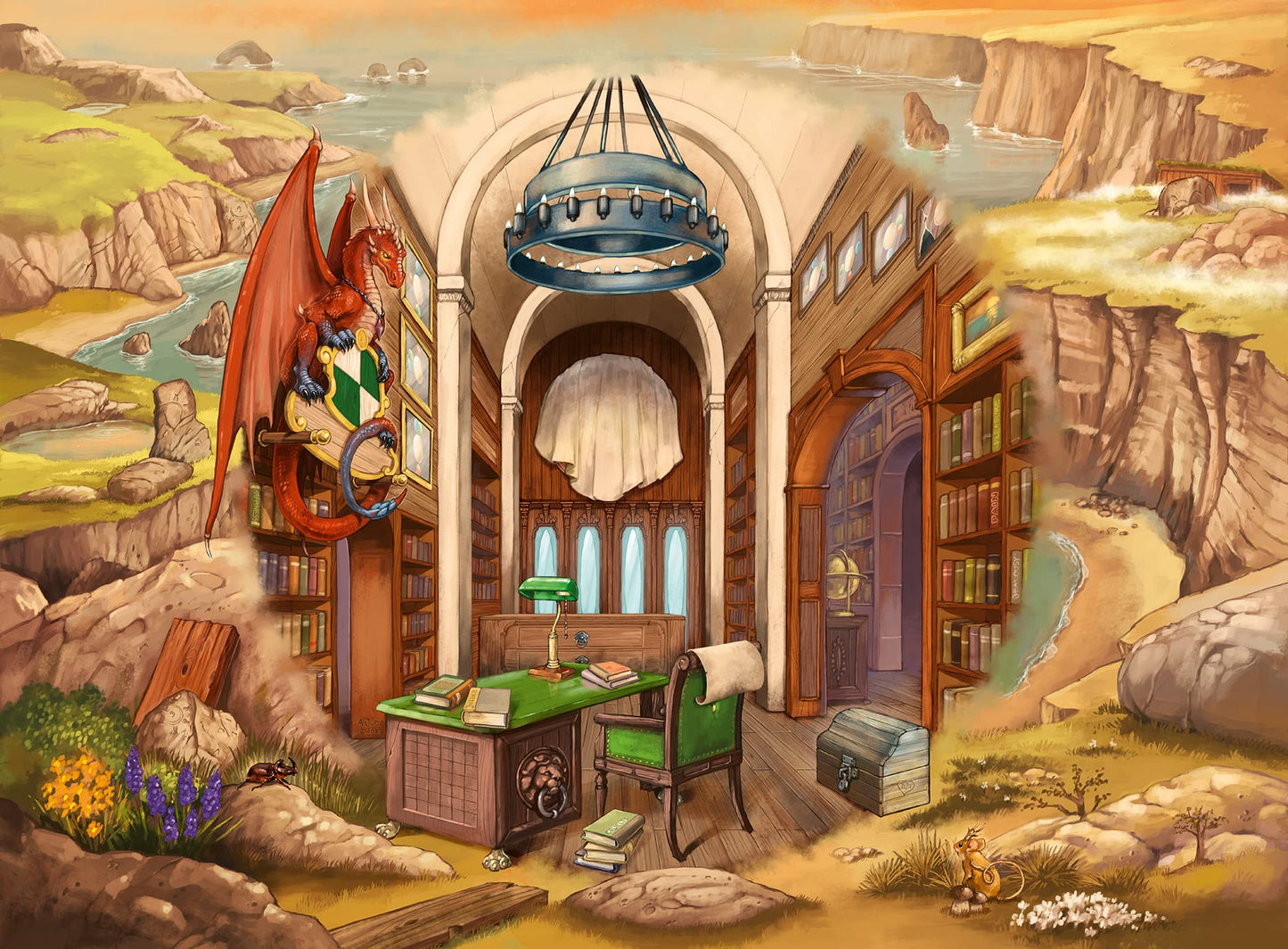 Ravensburger Escape The Circle: London - 919 Piece Escape Room Jigsaw Puzzle For Adults | Story Driven Experience | Premium Qual
