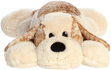 Aurora® Adorable Super Flopsie™ Big Scruff™ Stuffed Animal - Playful Ease - Timeless Companions - White 27 Inches