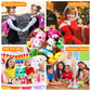 HyDren 200 Pcs Mini Stuffed Animals Bulk for Kids Tiny Critter Animals Plush for Easter Egg Fillers Basket Stuffers Birthday Par