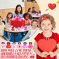 Shappy 100 Pcs Valentine'S Day Rubber Ducks 2.17 '' Valentine'S Day Ducks With Sunglasses Bath Pool Toys Party Favors Decoration