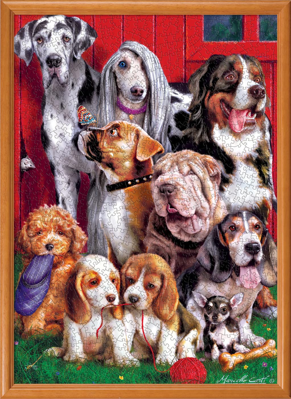 Masterpieces 1000 Piece Jigsaw Puzzle For Adults, Family, Or Youth - Sitting Pretty - 19.25'X26.75'