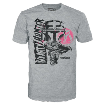 Funko Boxed Tee: The Mandalorian- Mando- Xl