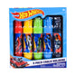 Sunny Days Entertainment Hot Wheels Jumbo Chalk Holders | 5 Chalk Sticks with Holders for Kids | Sidewalk Chalk for Toddlers
