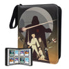 Card Binder for Trading Cards 4 Pocket with 50 Sleeves up to 400 Cards Waterproof Card Storage Bag with Sleeves for Playing Game Cards