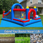 98 X 98 Inch Bounce House Mat For Inflatable Bouncer, Inflatable Water Slide Bounce House Pad For Outdoor Bouncy Castle, Under J