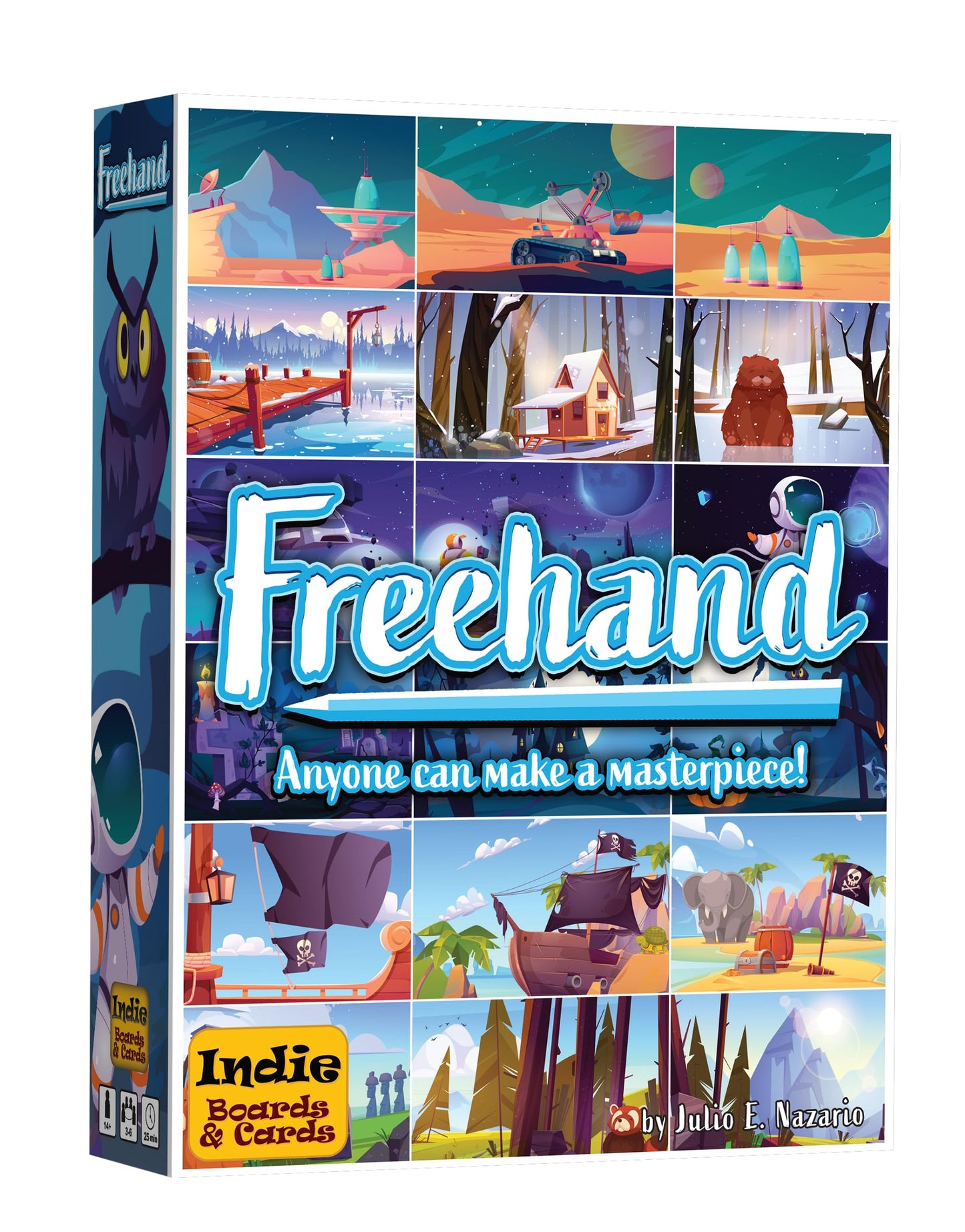 Freehand By Indie Boards & Cards, Party Board Game