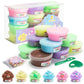 Yastant Easter Slime Kit For Girls And Boys, Safe And Fluffy Slime For Kids, Stress Relief Kids Slime Kits For Toddlers, Easter Gifts For Kids Classroom Pack Of 12