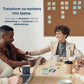 FLUYTCO Team Building Card Game - 150 Ice Breakers & Conversation Starters - Multicolor, Paper for Office Activities and Training