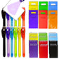4E's Novelty 12 Invisible Ink Pen with UV Light, 12 Mini Notebook and 12 Colored Goodie Bags - Fun Bulk Party Favors for Kids