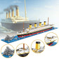 LUKHANG World Famous Titanic Micro Building Block Set for mature-themed Cruise Ship Micro Bricks Model Kit for Kids Ages of 14+ - 1872 PCS Great Gift