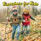 Essenson Binoculars For Kids Toys Gifts For Age 3-12 Years Old Boys Girls Kids Telescope Outdoor Toys For Sports And Outside Play Hiking, Bird Watching, Travel, Camping, Birthday Presents (Orange)