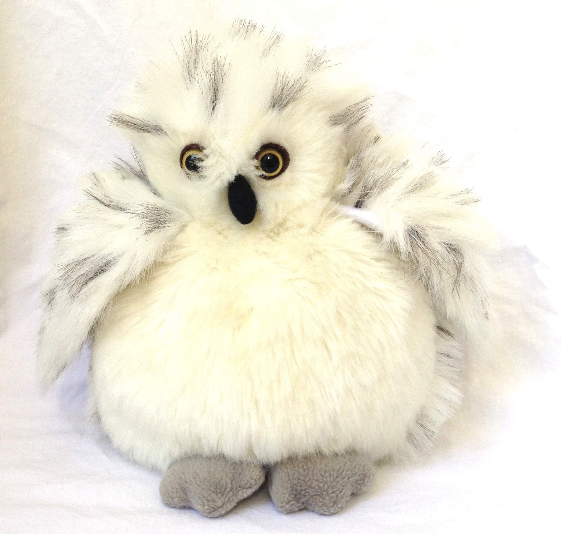 Unipak Snowy White Owl Plumpee Plush Toy 9'