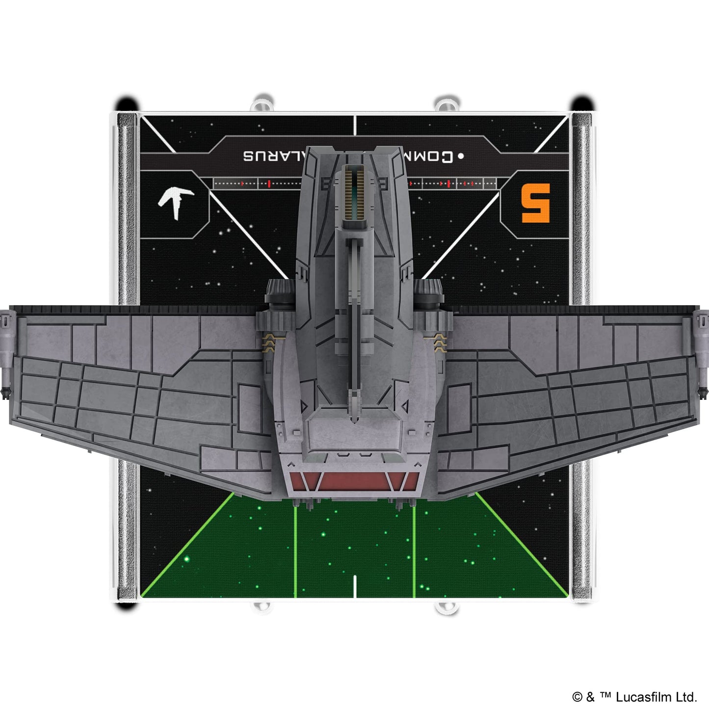 Star Wars X-Wing 2Nd Edition Miniatures Game Zi-Class Light Shuttle Expansion Pack | Strategy Game For Adults And Teens | Ages 1