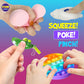 Fidget Pack Box For Boys Girls 4-12, Funkidz Fidget Toys For Kids 5-7 Autistic Sensory Mystery Birthday Gifts In Reusable Portable Treasure Box Nice Party Favors