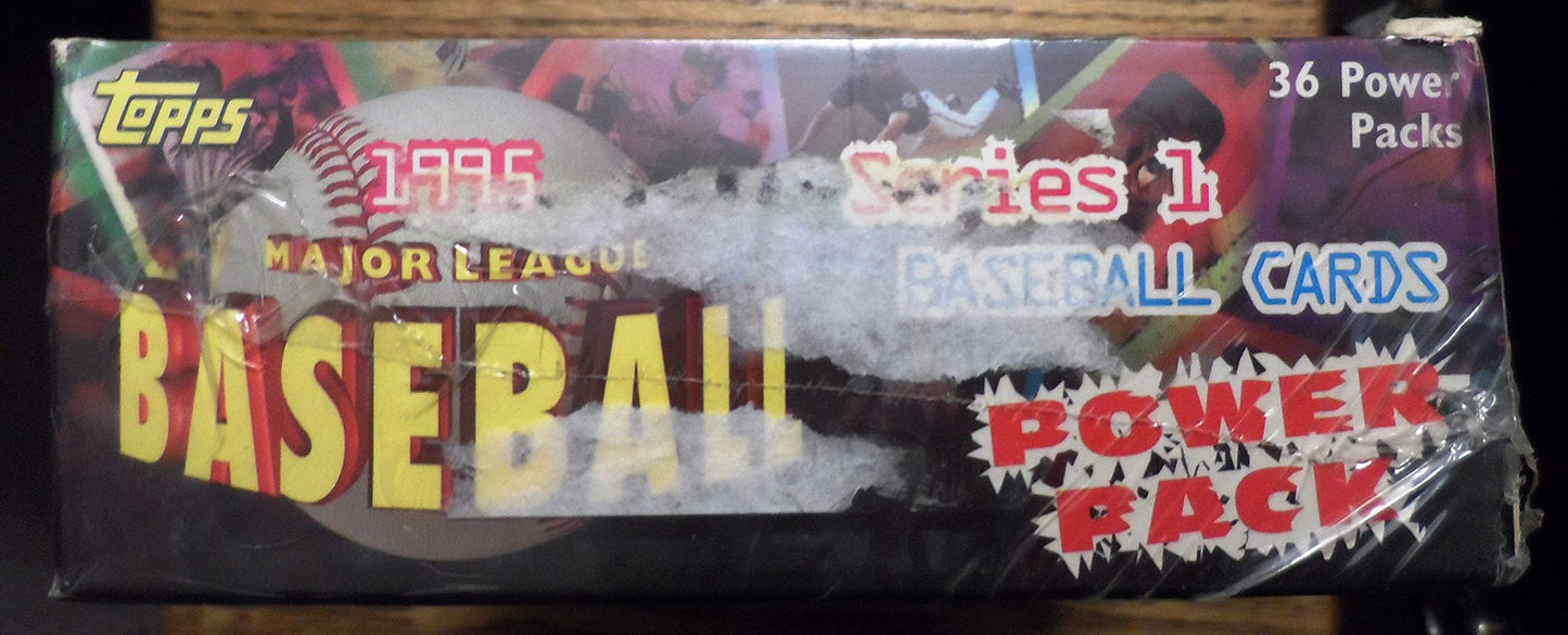 Topps 1995 Major League Baseball Cards Series 1 36 Power Packs