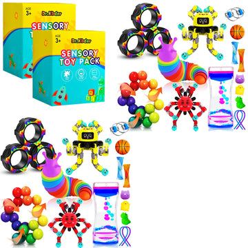30 Pack Sensory Fidget Toys For Kids Classroom, Autism Sensory Product Calm Down Fidgets For Kids Age 5-7, 8-12, Adhd Stress Relief Travel Toys Christmas Stocking Stuffers For Kids Teens