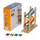 Play22 Wooden Car Ramps Race - 4 Level Toy Car Ramp Race Track Includes 4 Wooden Toy Cars - My First Baby Toys - Toddler Race Car Ramp Toy Set Is A Great Gift For Boys And Girls - Original By Play22