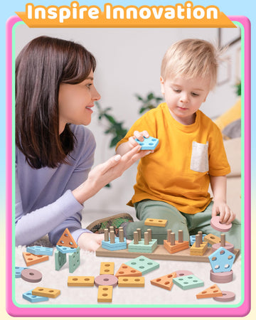 Montessori Toys For 1 2 Year Old Girl Boy, Toddler Toys Age 1-2, 1 2 Year Old Girl Boy Birthday Gifts, Education Toddler Puzzles