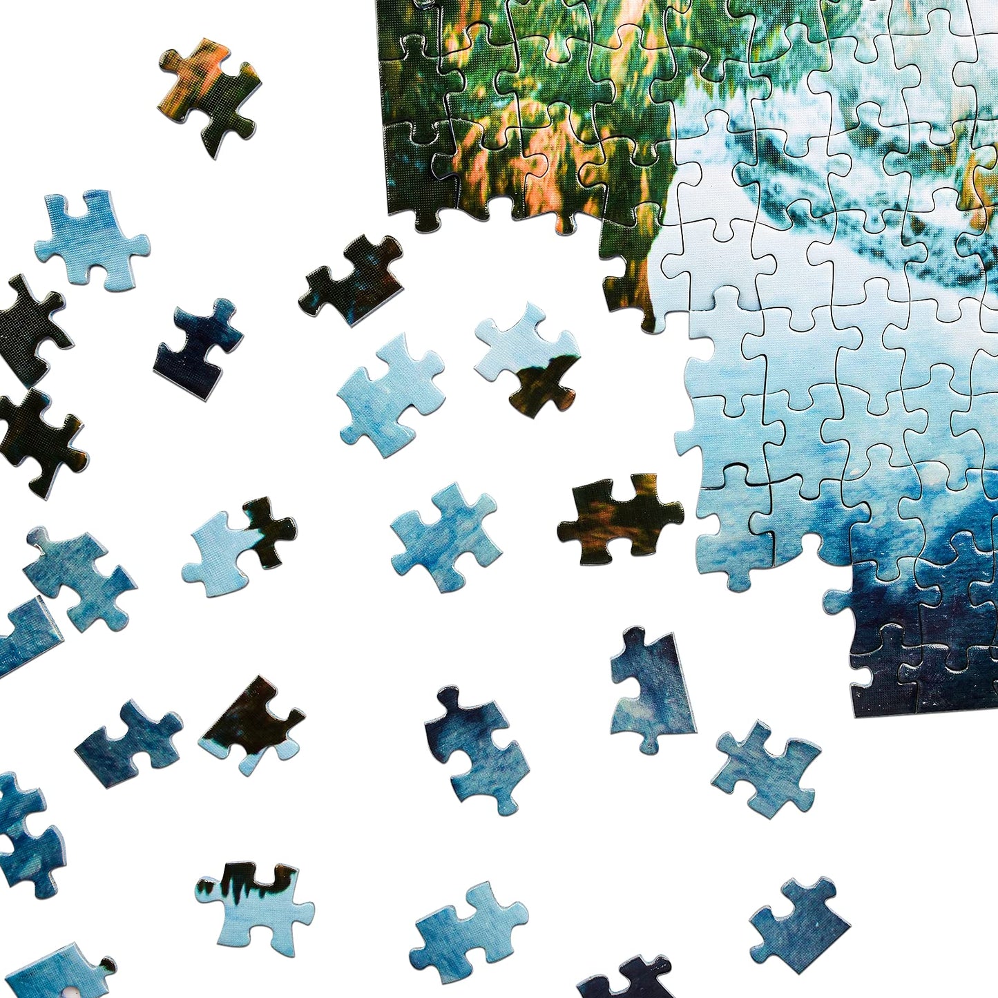 Rocorose 1000 Piece Jigsaw Puzzle - Autumn of Italian Alps - Cardboard Floor Puzzle for Kids & Adults - HC12021-C