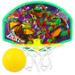 Teenage Mutant Ninja Turtles Basketball Hoop Bundle - Tmnt Indoor Basketball Hoop Tmnt Toys Plus Stickers, More | Tmnt Toys And Games For Kids