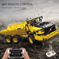 Mould King 17010 Engineering Dump Truck Building Block Kits  MOC Building Blocks Set to Build  Gift for Kids Age 8+/mature-themed Collections Enthusiasts(1888 Pieces with Motor/APP Remote Control)