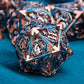 ARUOHHA Hollow DND Metal Dice Set 7PCS Role Playing Games Dice with Gift Box, Dungeons and Dragons D and D Dice D+D Polyhedral D