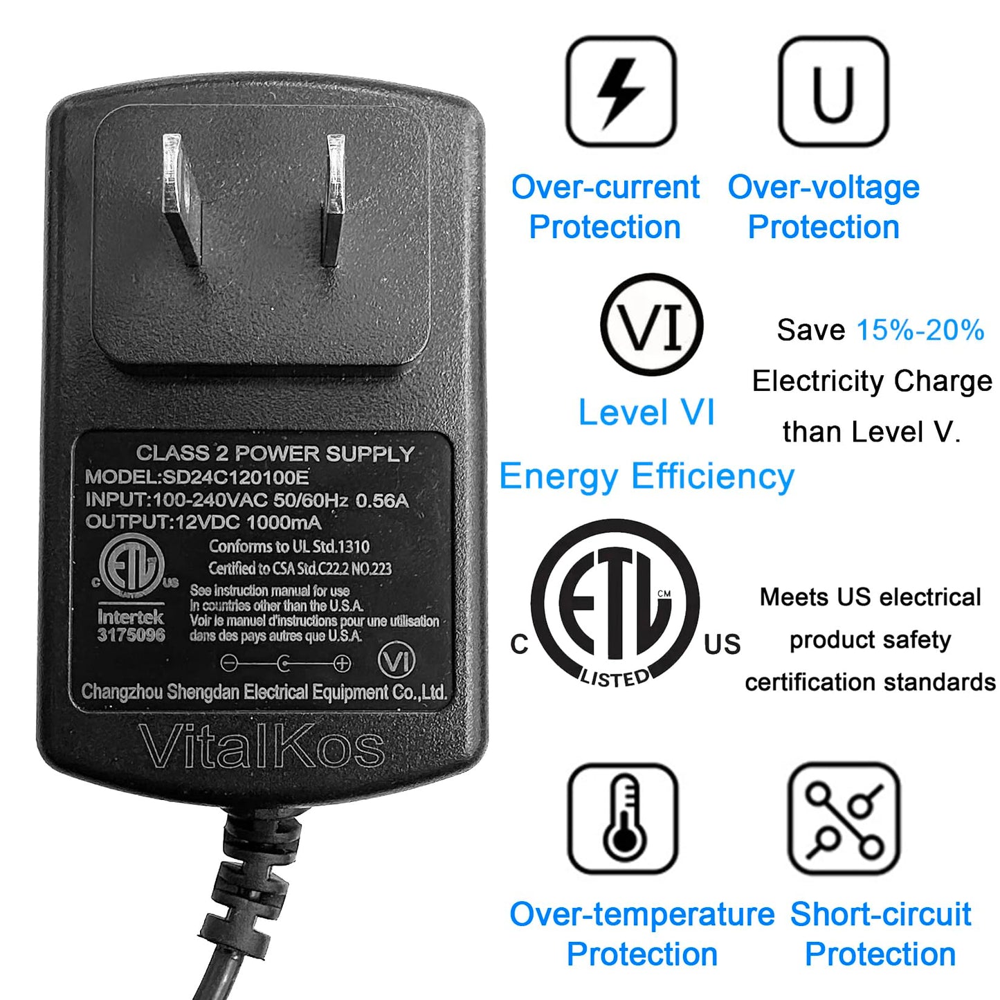12V Battery Charger for Kids Ride on Toys,VI Upgrade Charger for FanttikRide 12V,Best Choice Products Wrangler SUV Kid Trax Dyna
