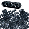 Miutrue 108Pcs Technical Parts Tank Track Wheels Treads Chain Links Motorcycle Car Accessories Building Blocks Toys For 6-12 Yea