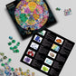 Antelope - 1000 Piece Mandala Puzzle For Adults, Gem Mandala Jigsaw Puzzles 1000 Pieces,1000 Piece Round Puzzles, Butterfly Puzzles, High Resolution, Matte Finish, Smooth Edging, No Dust