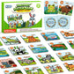 Aizweb Alphabet Match Game,Memory Game,52 Pcs Abc Learning Letter Flash Cards For Toddlers Ages 3 4 5,Educational Toys For Pre K Preschool Kindergarten Learning Activities Classroom Must Haves