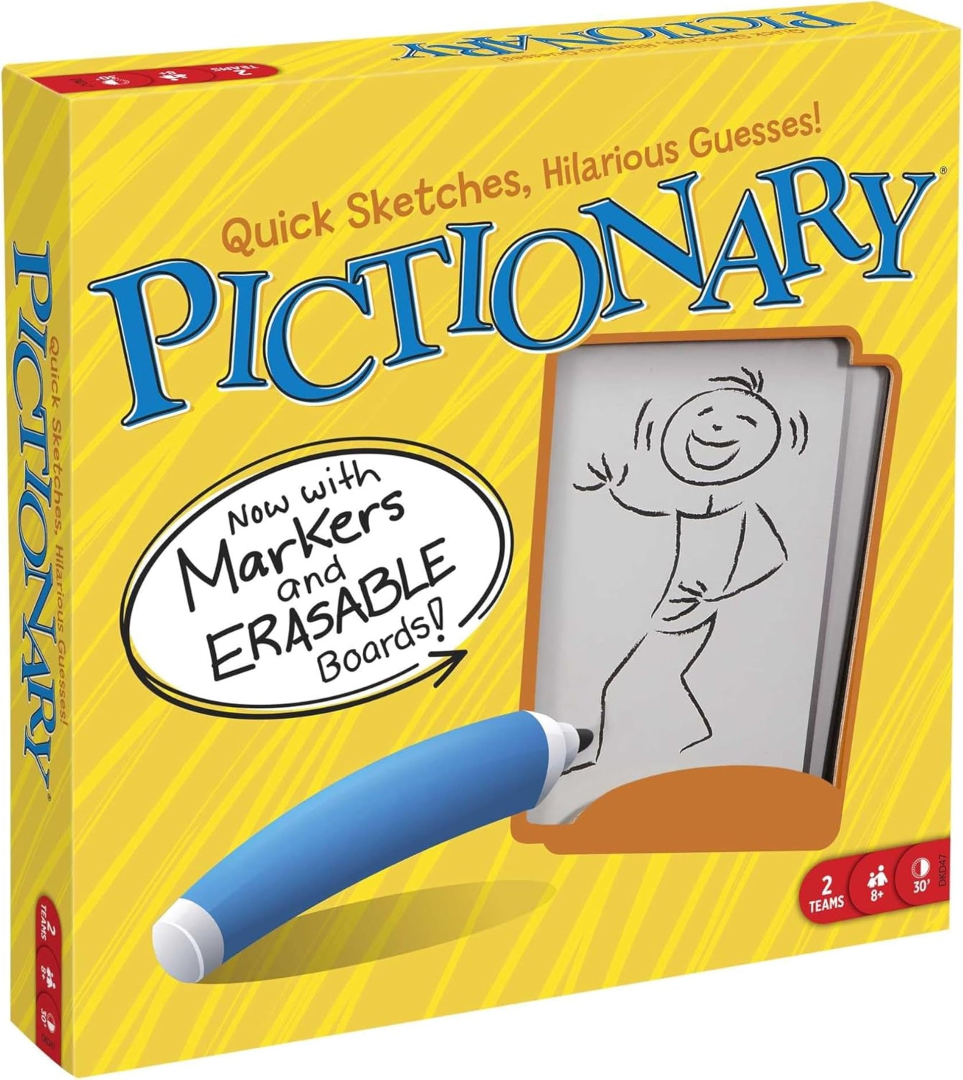 Pictionary Board Game - Uk / Aus-NEW