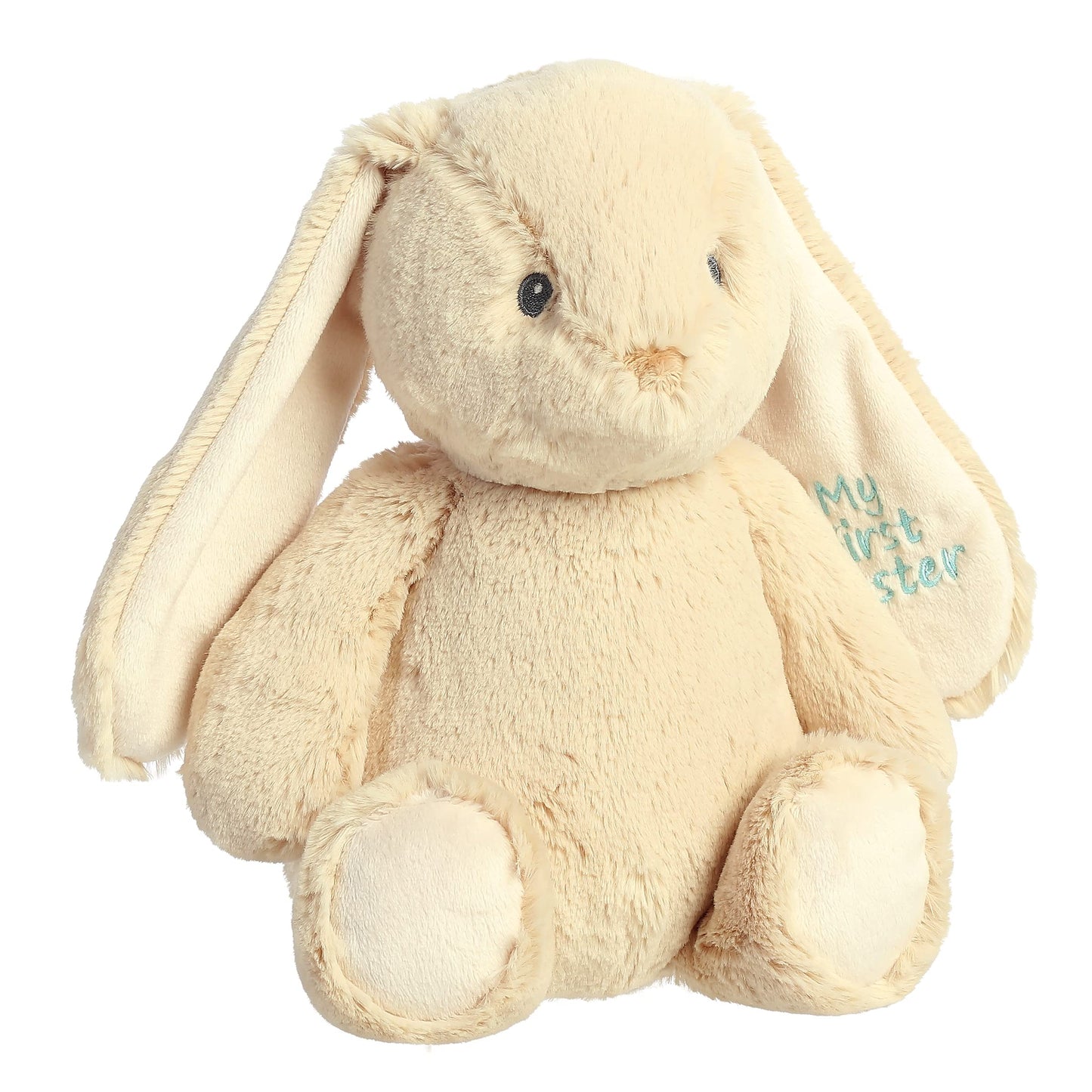 Aurora Vibrant Spring My 1St Easter Bunny Stuffed Animal - Decorative Companion - Endless Fun - Brown 12 Inches