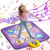 Beefunni Dance Mat Toys For 3-10 Year Old Girls, 5 Game Modes Including 3 Challenge Levels, Adjustable Volume Dance Pad With Led Lights, Christmas Birthday Gifts For 3 4 5 6 7 8 9+ Year Old Girls