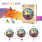 Wooden Puzzles For Adults - Unique Shaped Wooden Jigsaw Puzzles Adult Puzzles, Christmas Creative Gifts For Adults Kids, Stained