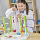 Thames & Kosmos Ooze Labs Chemistry Station Science Experiment Kit, 20 Non-Hazardous Experiments Including Safe Slime, Chromatography, Acids, Bases & More, Multi-Color