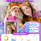 Kids Smart Phone Toy for Girls, Christmas Birthday Gift for Girls Ages 3-10, Touchscreen Toddler Play Phone with Rotating Camera