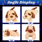 Cuteoy 14' Puppy Dog Stuffed Animals Plush Led Musical Soft Cuddly Dog Toy Doggy Animals At Night Singing Lullabies Great Gifts For Toddlers Kids (Brown)