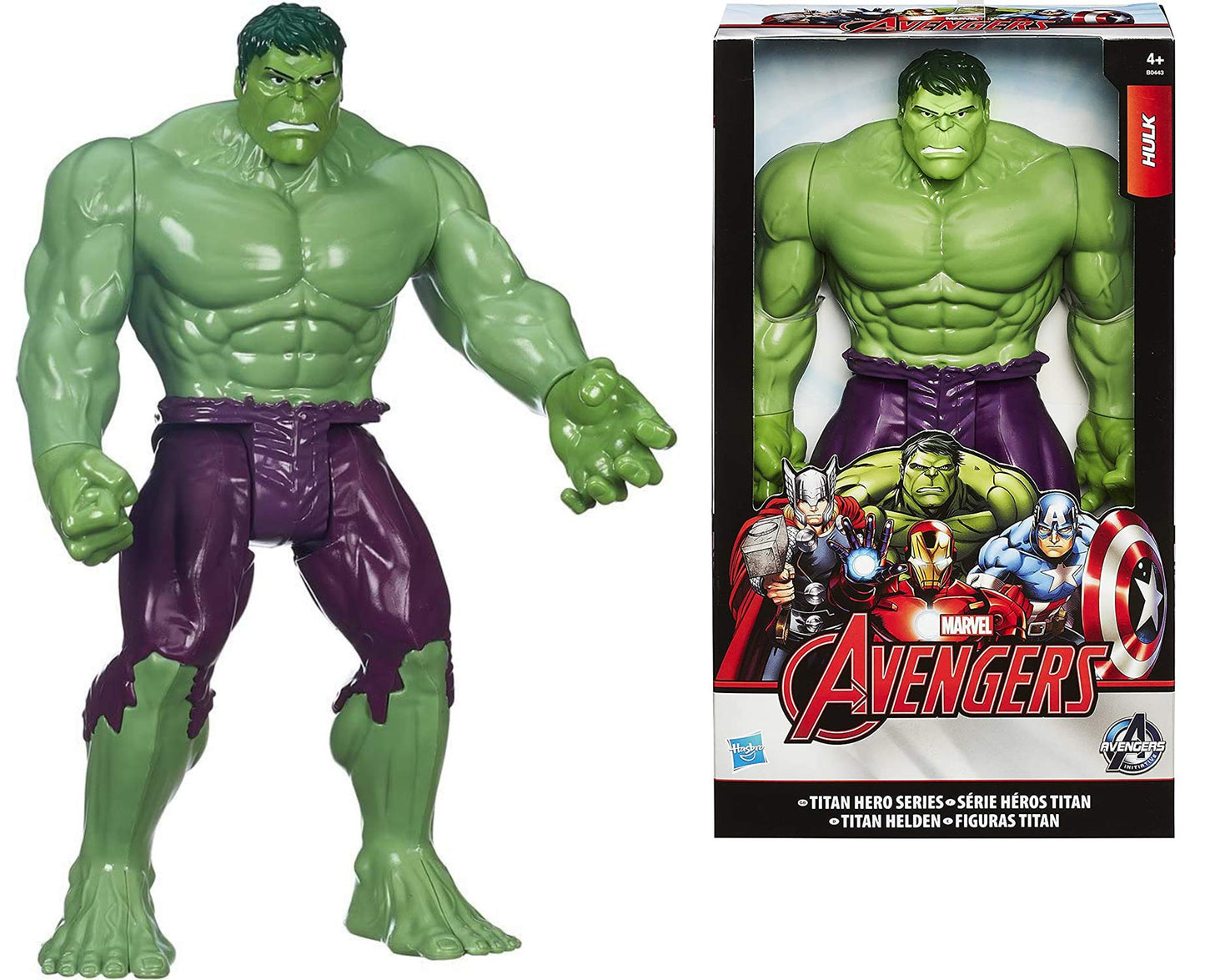 Titans Hero Series Hulk 12 inch Tall Action Figure from Marvel Avengers