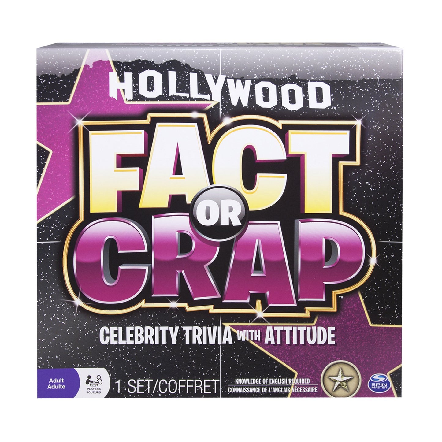 Fact Or Crap Hollywood Edition Board Game