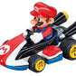 Carrera GO!!! Mario Kart 1:43 Scale Slot Car Racing Track Set, Multicolor, Includes Mario & Luigi, Model 20063503, Battery Operated