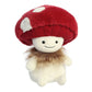 Aurora® Agaric The Shroom Fairy™ Stuffed Animal - White, 9 Inches, Small, Polyester - Enchanting Mythical Creature for Magical Adventures