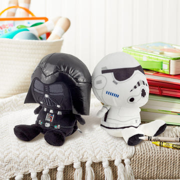 Hallmark Better Together Star Wars Magnetic Plush Toy (Darth Vader And Storm Trooper) 5'' Stuffed Toys, Gifts For Kids And Fans