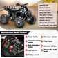 Soar Four Wheeler For Kids - Electirc Toddler 4 Wheeler For Kids 3-6, Ride On Atv 12V Battery Powered, Kids Quad With Led Lights, Music, High Low Speed, Usb/Tf, Treaded Tires, Black