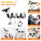 Car Seat Toys For Babies 0-6 Months Boy&Girl, Carseat Toys Hanging Black And White High Contrast Toy For Baby 0-3 Months, Spiral