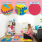 Toyvelt Foam Play Mat For Baby Kids Interlocking Foam Puzzle Floor Mats Eva Non Toxic For Crawling, Exercise, Playroom, Play Area, Baby Nursery Numbers 10 Tiles