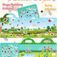 Benresive Reusable Sticker Book For Toddlers 2-4 Years, Fun Travel Stickers For Kids, Waterproof Sticker Books For Toddlers 1-3, Crafts Activities For Todddlers 1-3 2-4 3-5 - Insect