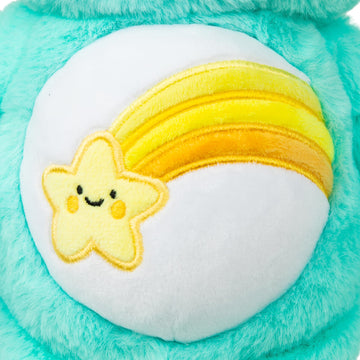 Care Bears 14 Wish Bear Plushie - Medium Sky Blue Stuffed Animal for Ages 4+, Soft & Cuddly Gift for Boys & Girls, Collectors