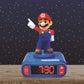 Lexibook Nintendo Super Mario Digital Alarm Clock For Kids-Snooze Function-Superhero Sound Effects-Children Boys, Blue/Red, T.